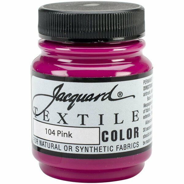 Jacquard Products PINK -TEXTILE COLOR PAINT TEXTILE-1104